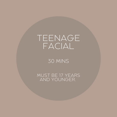 Teenage Facial Voucher